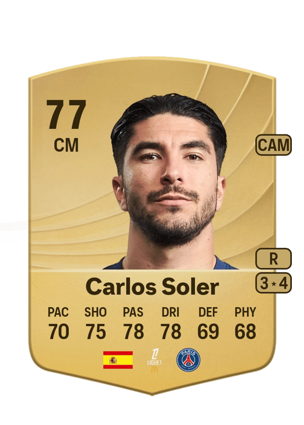 Carlos Soler 77 EA FC