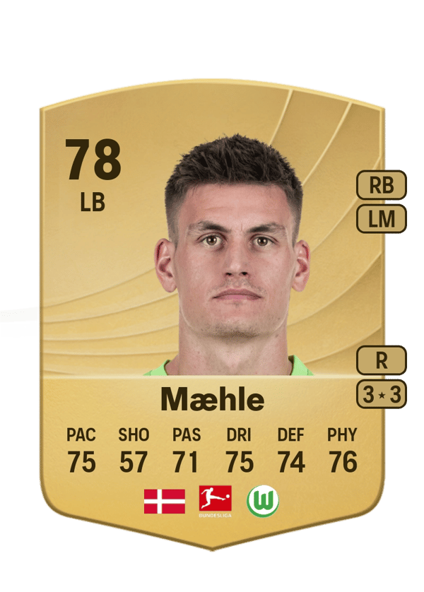 Joakim Mæhle 78 EA FC