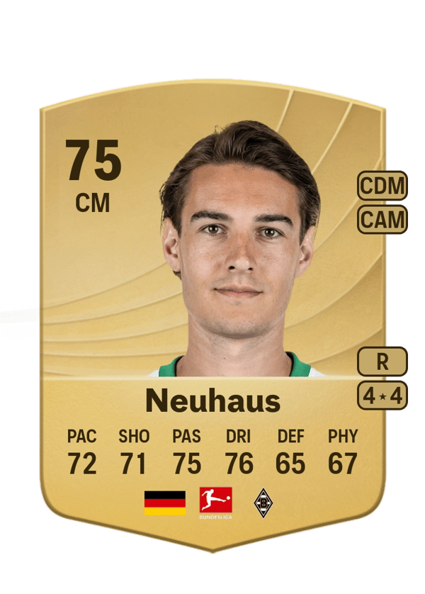 Florian Neuhaus 75 EA FC