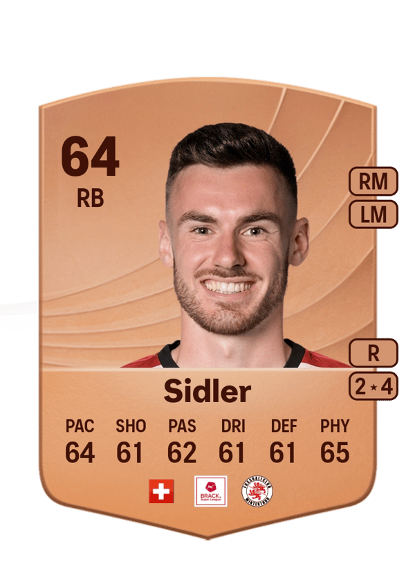 Silvan Sidler 64 EA FC