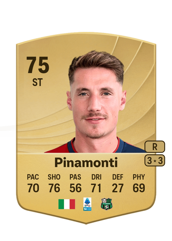Andrea Pinamonti 75 EA FC