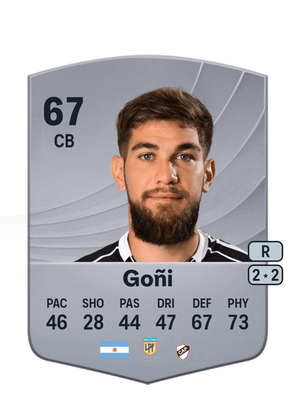 Gonzalo Goñi 67 EA FC