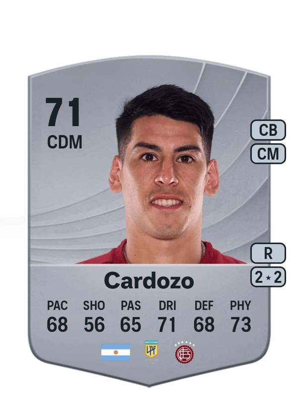 Agustín Cardozo 71 EA FC