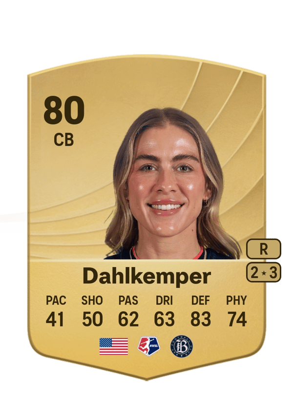 Abby Dahlkemper 80 EA FC