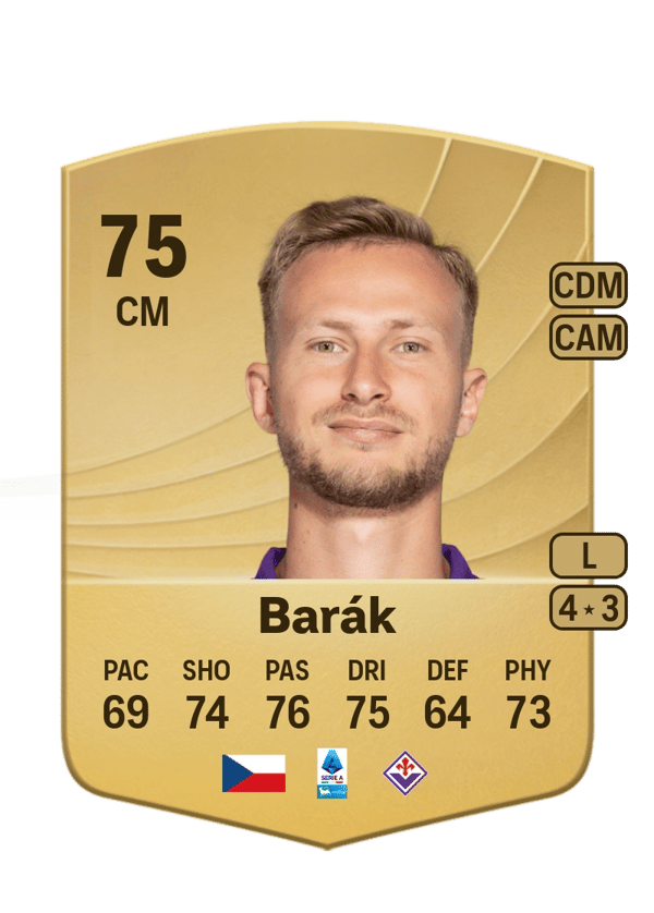 Antonín Barák 75 EA FC