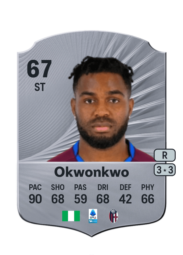 Okwonkwo 67 EA FC