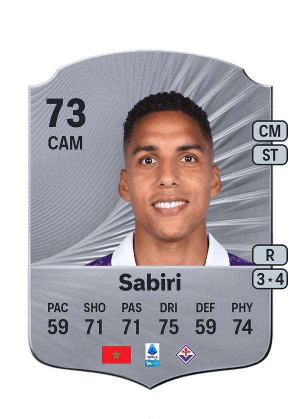 Abdelhamid Sabiri 73 EA FC
