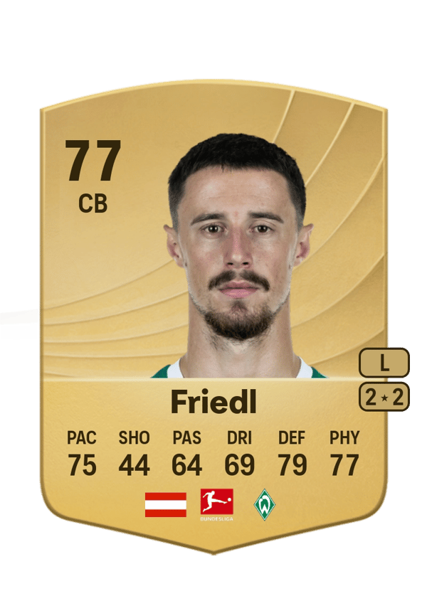 Marco Friedl 77 EA FC