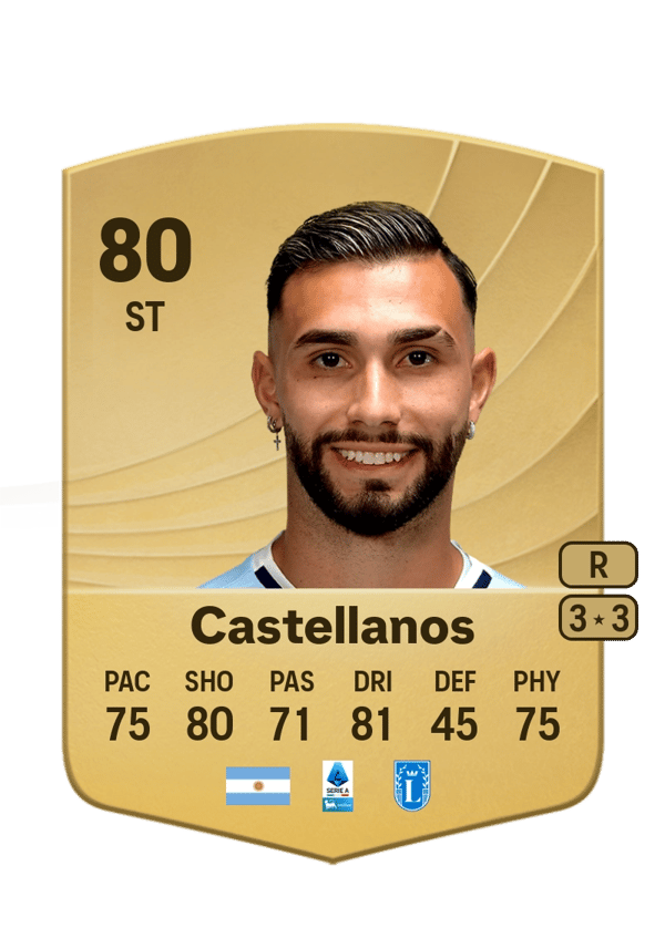 Valentin Castellanos 80 EA FC