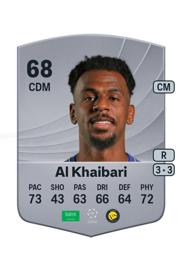 Abdullah Al Khaibari 71 EA FC