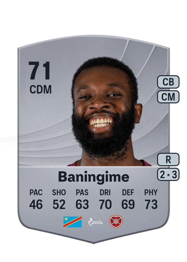 Beni Baningime 71 EA FC