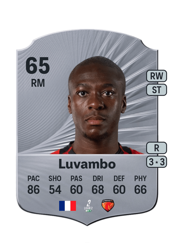 Taylor Luvambo 65 EA FC