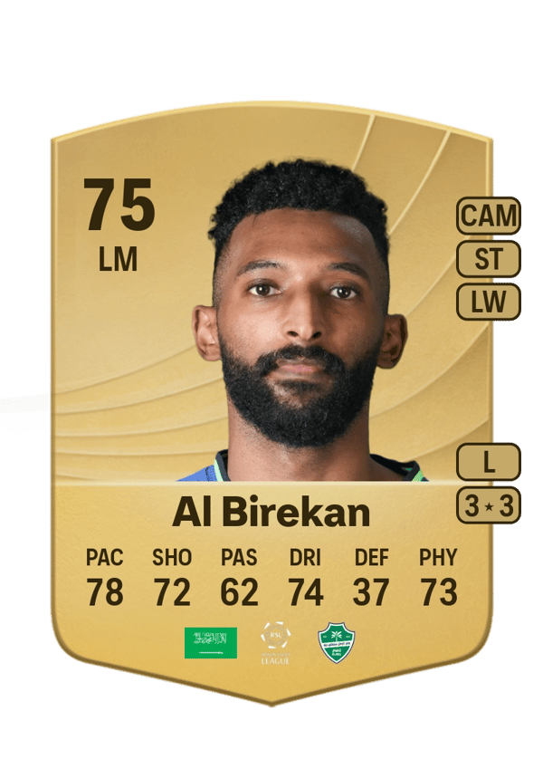 Firas Al Birekan 75 EA FC