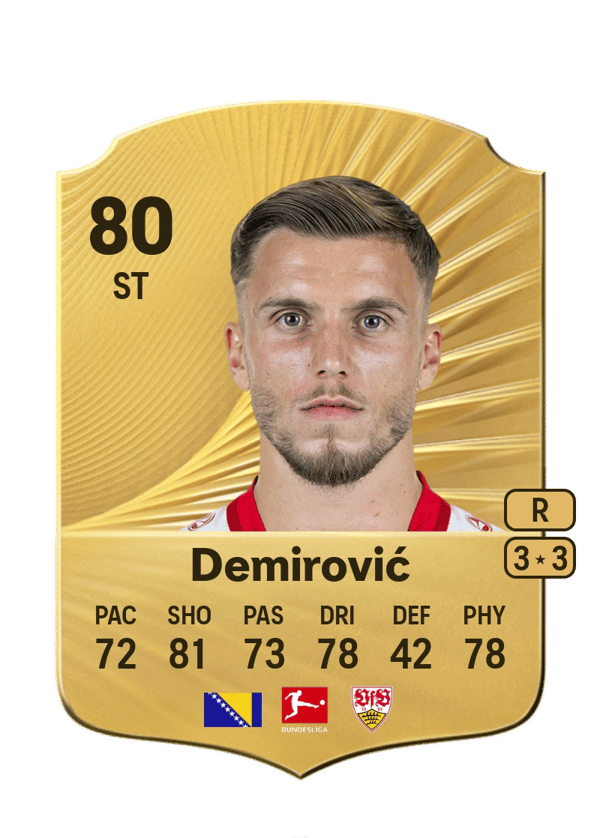 Ermedin Demirović 80 EA FC