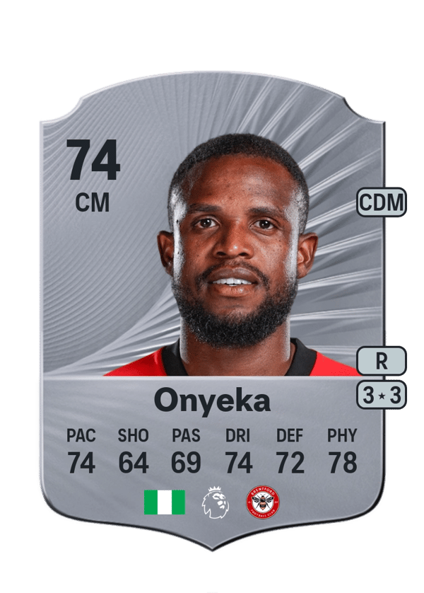 Frank Onyeka 74 EA FC