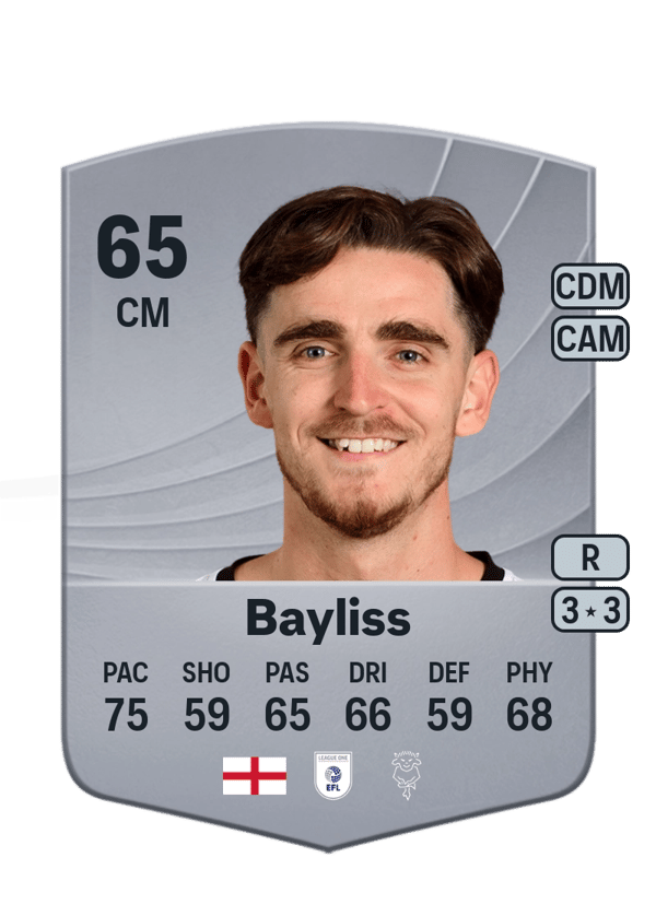 Tom Bayliss 65 EA FC