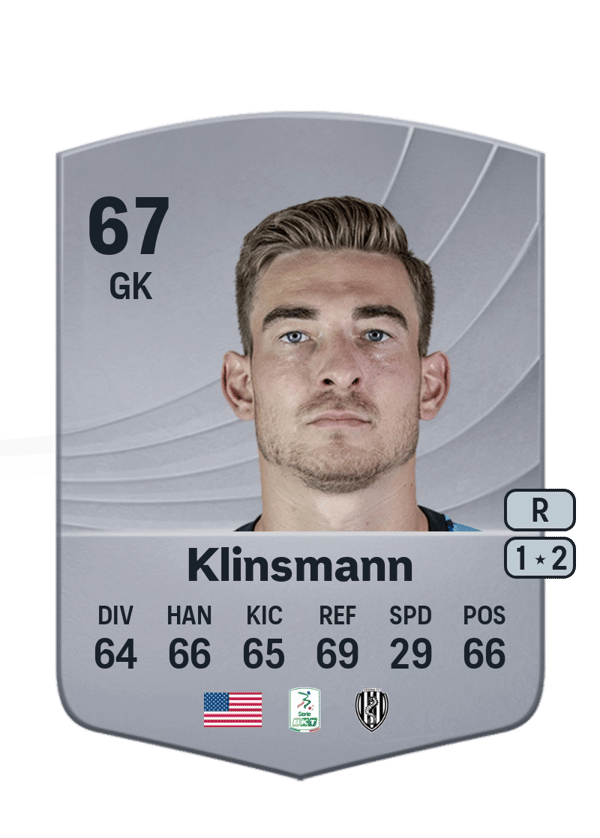 Jonathan Klinsmann 67 EA FC