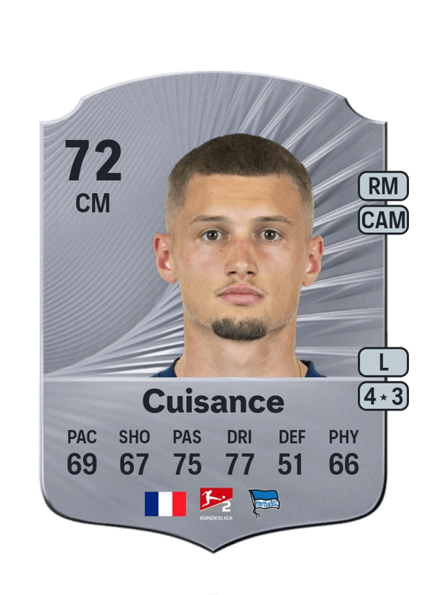 Michaël Cuisance 72 EA FC