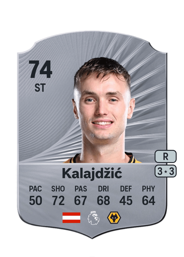 Saša Kalajdžić 74 EA FC