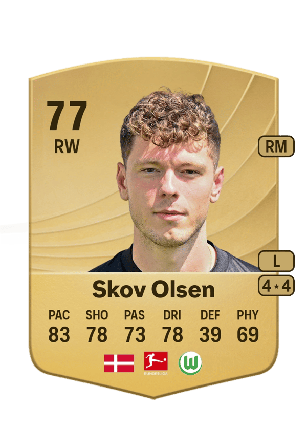 Andreas Skov Olsen 77 EA FC