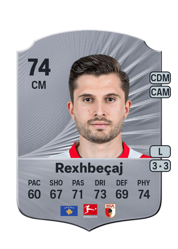 Elvis Rexhbeçaj 74 EA FC