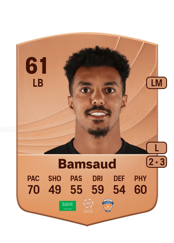 Ahmed Bamsaud 61 EA FC