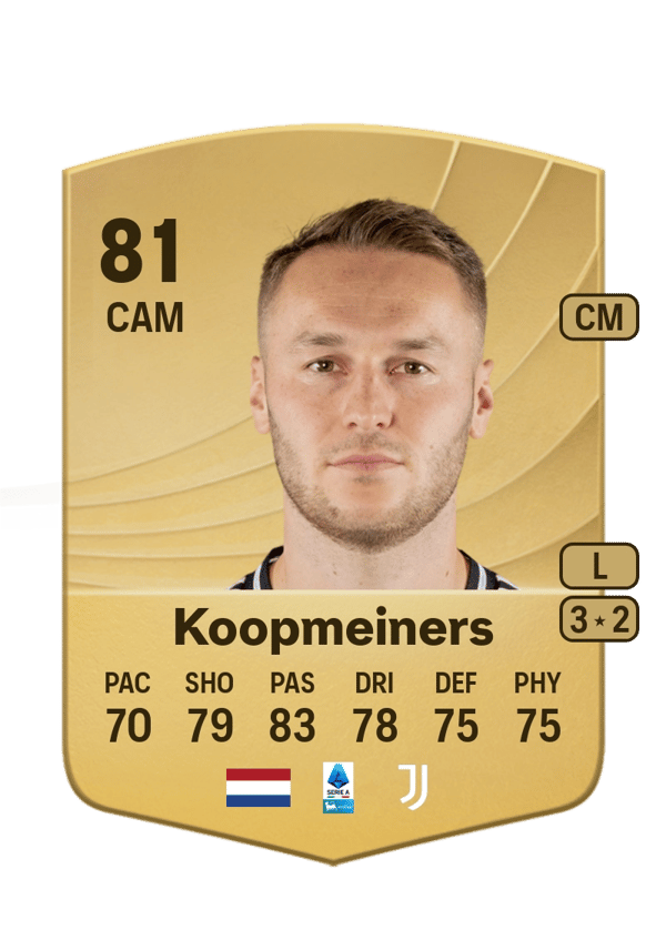 Teun Koopmeiners 81 EA FC