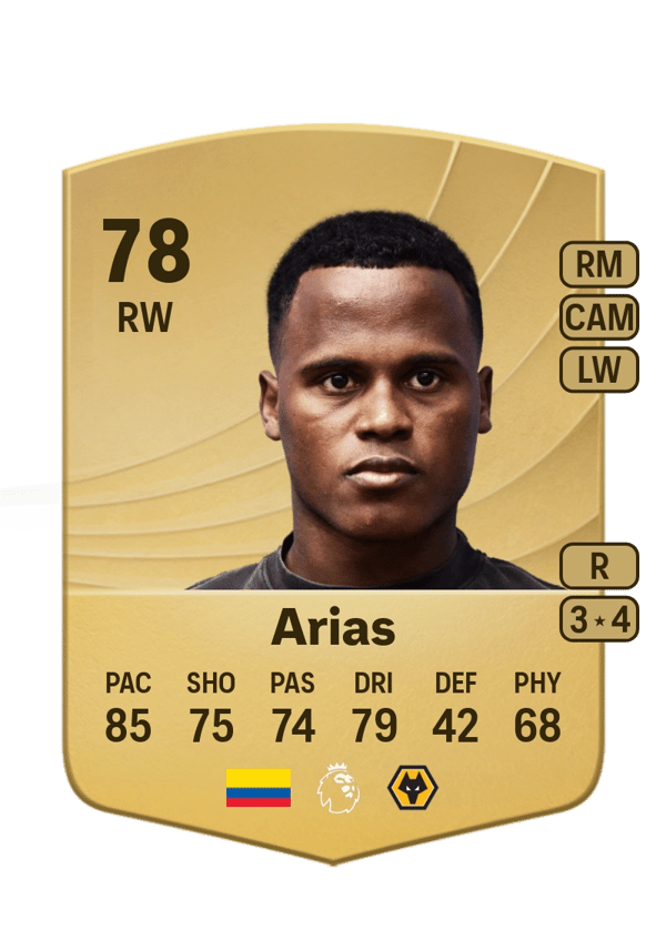 Jhon Arias 78 EA FC