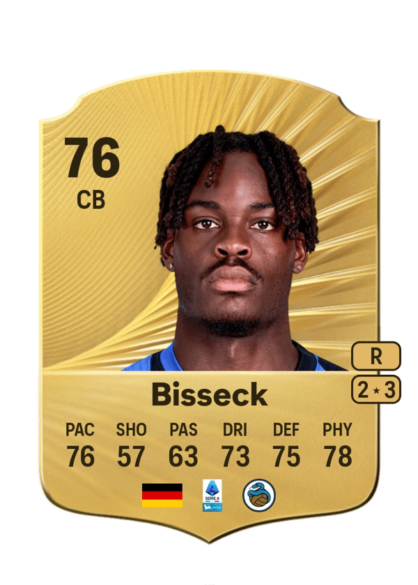 Yann Aurel Bisseck 76 EA FC