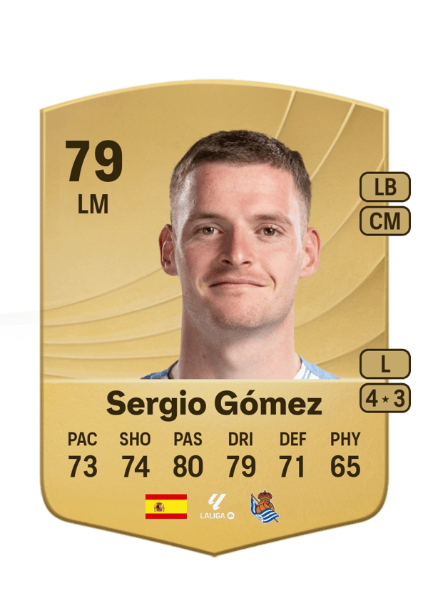 Sergio Gómez 79 EA FC