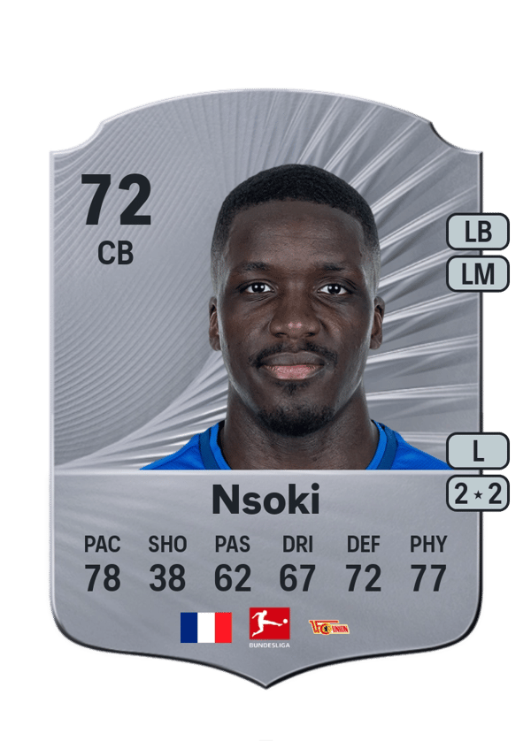 Stanley Nsoki 72 EA FC