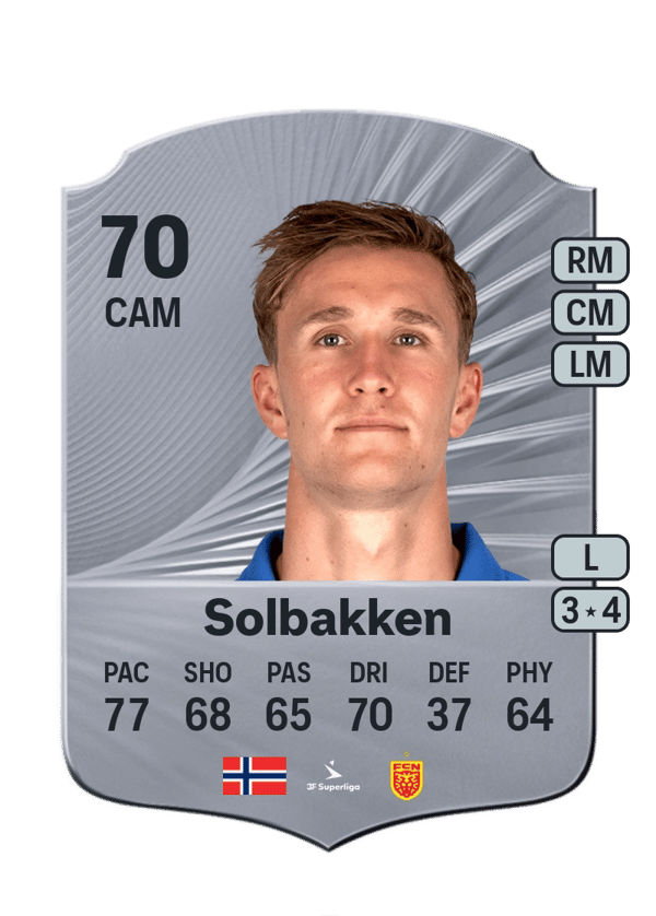 Ola Solbakken 70 EA FC