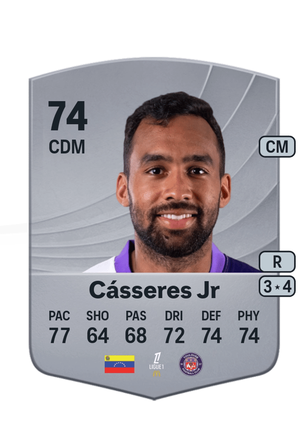 Cristian Cásseres Jr 74 EA FC