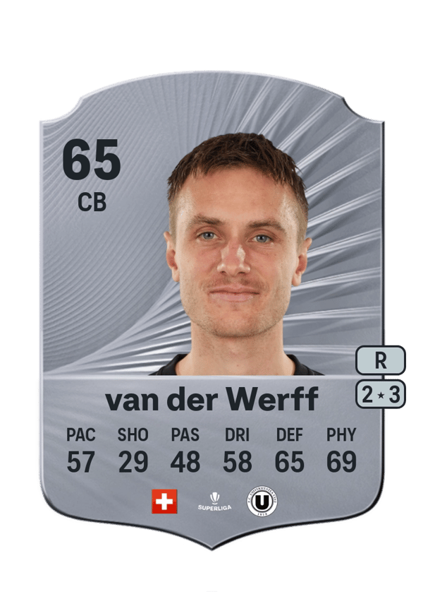 Jasper van der Werff 65 EA FC