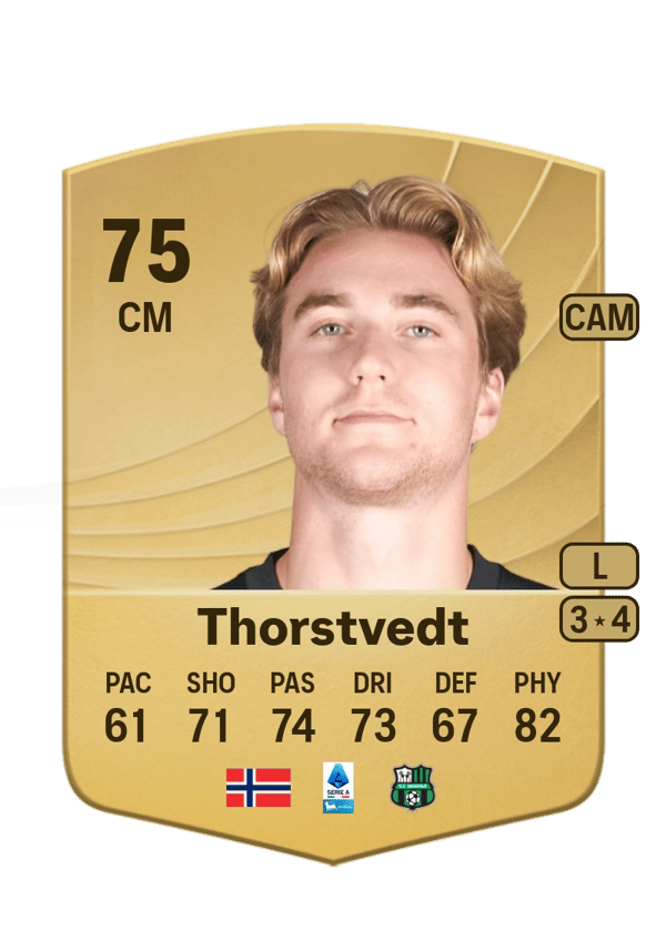 Kristian Thorstvedt 75 EA FC