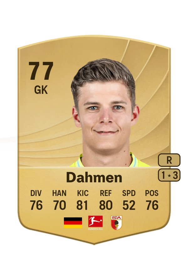 Finn Dahmen 77 EA FC