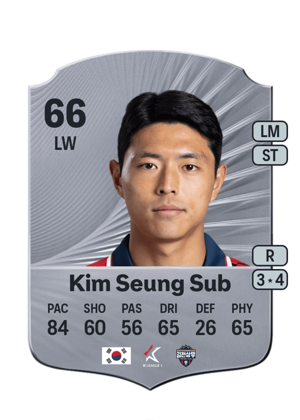 Kim Seung Sub 66 EA FC
