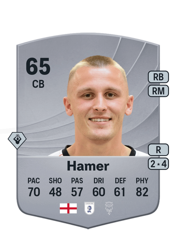 Tom Hamer 65 EA FC