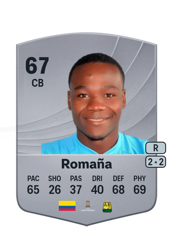 Carlos Romaña 67 EA FC