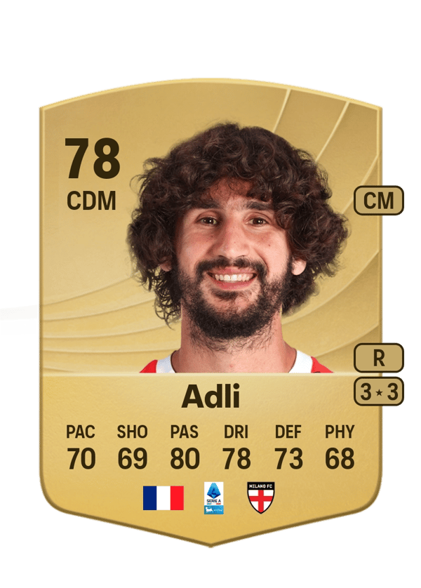 Yacine Adli 78 EA FC