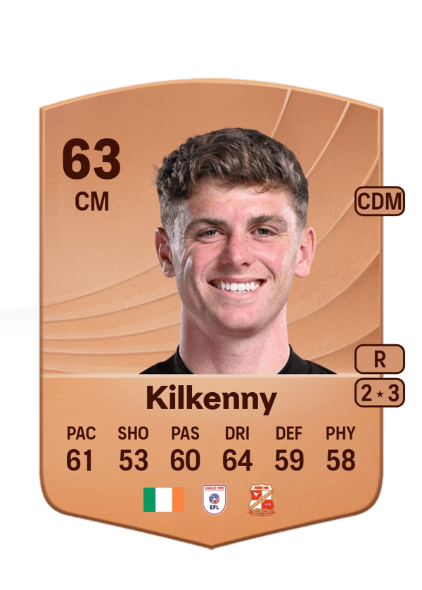 Gavin Kilkenny 63 EA FC