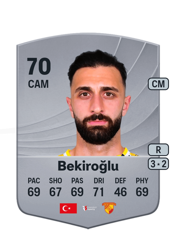 Efkan Bekiroğlu 70 EA FC