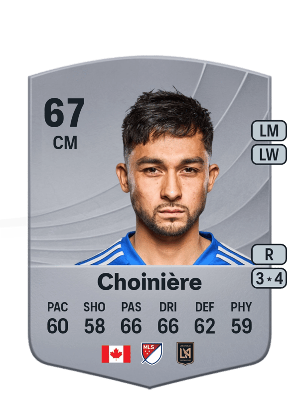 Mathieu Choinière 67 EA FC