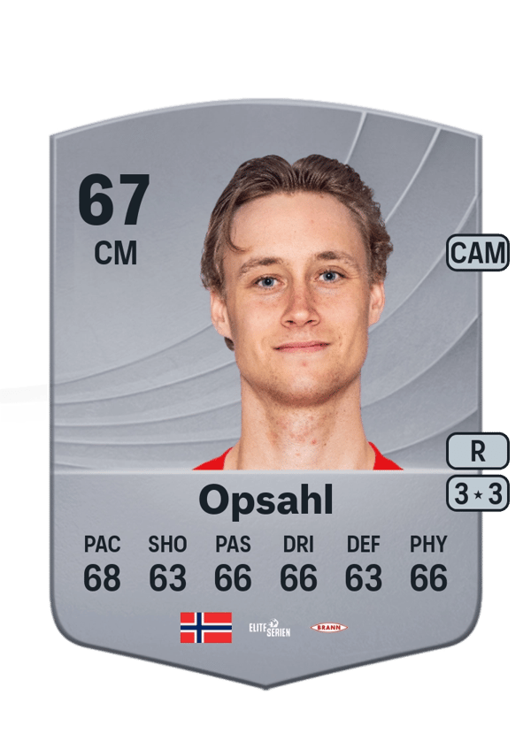 Sakarias Opsahl 67 EA FC