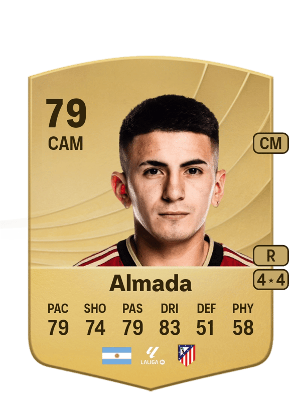 Thiago Almada 79 EA FC