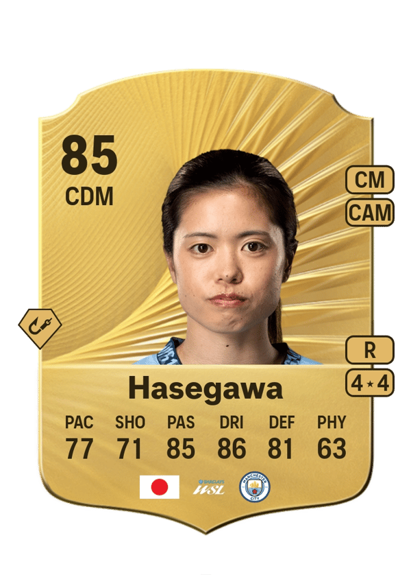 Yui Hasegawa 85 EA FC
