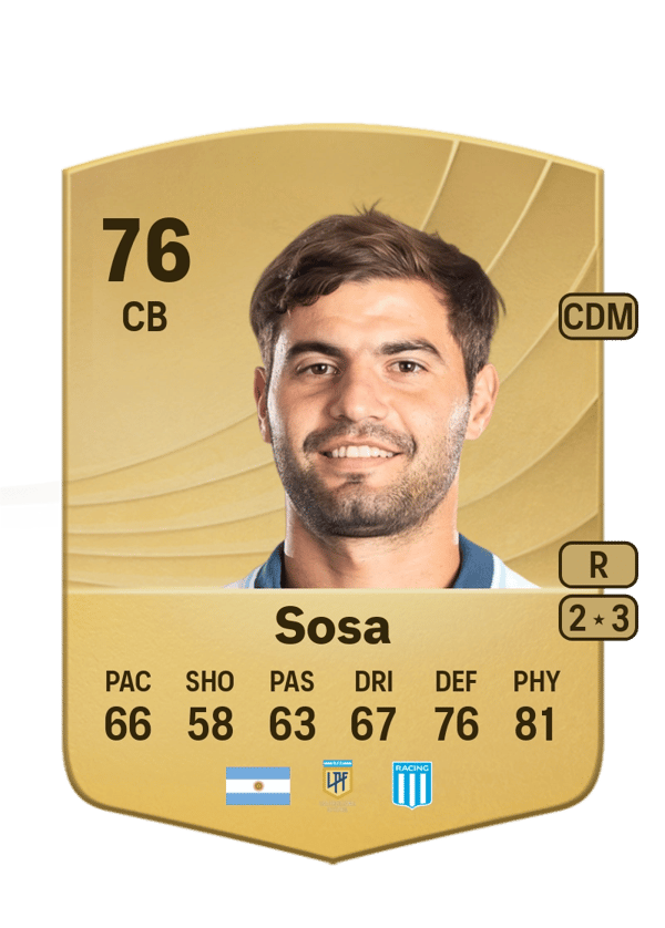 Santiago Sosa 76 EA FC