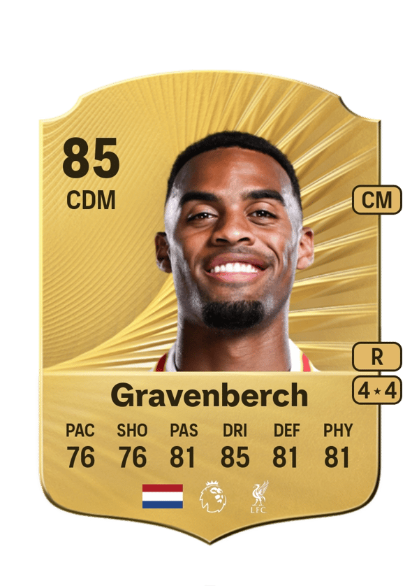 Ryan Gravenberch 85 EA FC