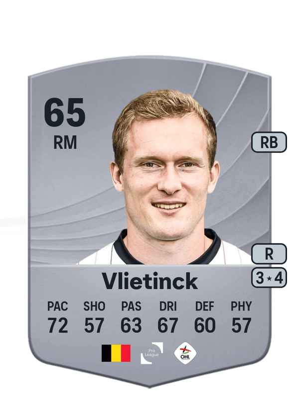 Thibault Vlietinck 65 EA FC