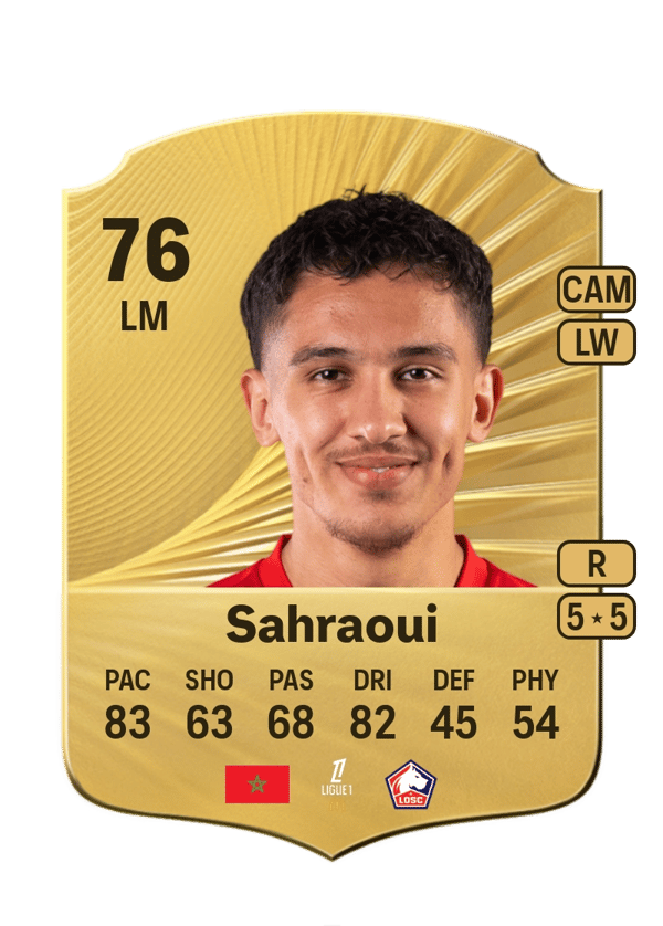 Osame Sahraoui 76 EA FC
